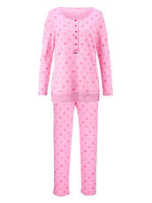 Schlafanzug Simone rose/pink