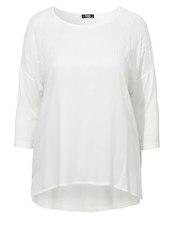 Raffiniertes Shirt mit dezenter Verzierung Frapp off white