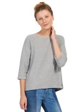 Sweatshirt mit Schleifen-Detail Tom Tailor Denim off white