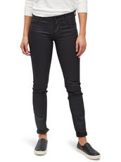 Carrie Slim Jeans Tom Tailor coated black denim