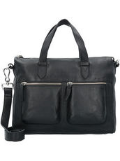 Move Lth Boston Bag Handtasche Leder 34 cm Samsonite black
