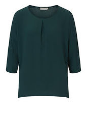 Shirt mit Dreiviertelarm Betty & Co Emerald Green - Grün