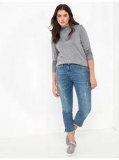 7/8 Jeans mit Coolmax-Fasern, Betty Samoon Light Blue Denim