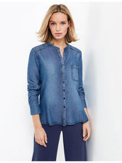 Blusenhemd aus Lyocell Gerry Weber Jeans-Malange mit Use