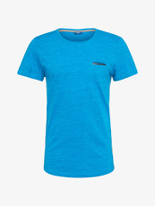 Tom Tailor Casual T-Shirt mit Brusttasche, Herren, danish blue, Größe: XXL