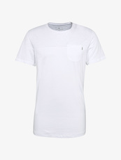 Tom Tailor Casual T-Shirt im Struktur-Mix, Herren, white, Größe: XXL