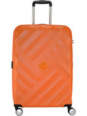 Crystal Glow 4-Rollen Trolley 66 cm American Tourister bright orange