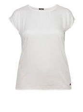 Basic Shirt im Casual-Look Frapp OFF WHITE