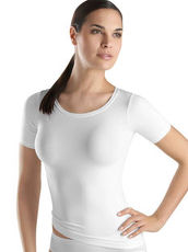 Kurzarm-Shirt Hanro white