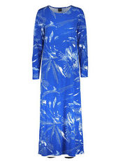 Langes Nachtkleid, Länge 130cm Nanso Blau