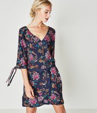 Kleid mit Allover-Print