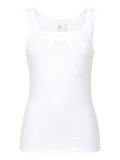 Damen Trägershirt mit Swarovski® Kristallen Trigema navy