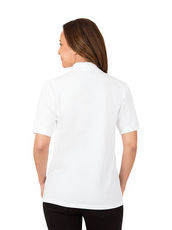 Damen Poloshirt in Piqué-Qualität Trigema nightblue-melange