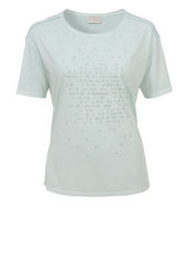 Zartes T-Shirt mit Lettern Via Appia JADE