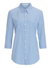 Hemdbluse mit Streifen Betty Barclay Blau/Weiß - Blau
