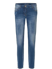 Jeans mit platzierter Stickerei Betty Barclay Blau - Blau
