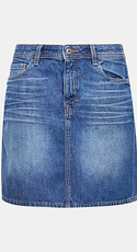 Jeansrock aus Recycled Cotton