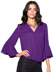 Bluse AMY VERMONT lila