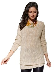 Pullover AMY VERMONT sand meliert